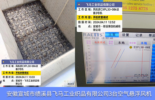 安徽宣城使用雷茨空氣懸浮風(fēng)機3臺