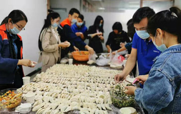 濃情冬至，其樂融融，銳天團隊與客戶共度佳節(jié)